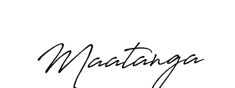 It looks lik you need a new signature style for name Maatanga. Design unique handwritten (Antro_Vectra_Bolder) signature with our free signature maker in just a few clicks. Maatanga signature style 7 images and pictures png