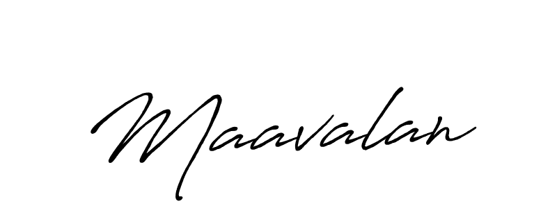 How to make Maavalan signature? Antro_Vectra_Bolder is a professional autograph style. Create handwritten signature for Maavalan name. Maavalan signature style 7 images and pictures png