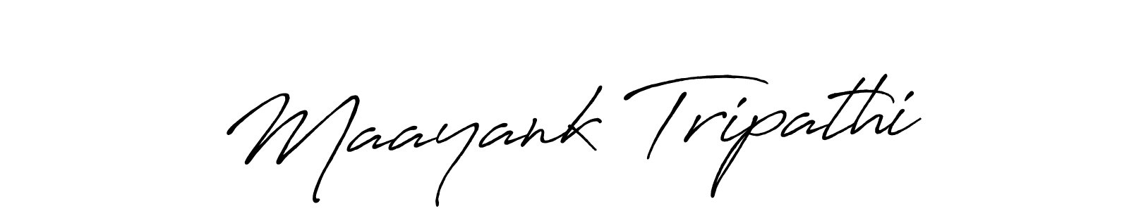 Also we have Maayank Tripathi name is the best signature style. Create professional handwritten signature collection using Antro_Vectra_Bolder autograph style. Maayank Tripathi signature style 7 images and pictures png