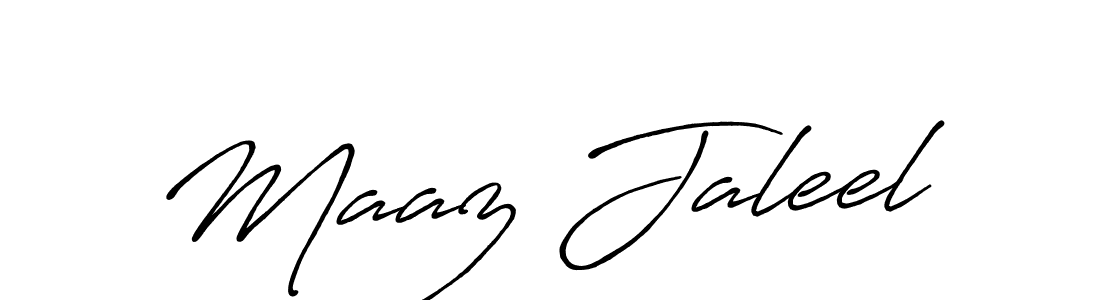 Similarly Antro_Vectra_Bolder is the best handwritten signature design. Signature creator online .You can use it as an online autograph creator for name Maaz Jaleel. Maaz Jaleel signature style 7 images and pictures png