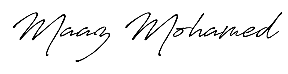Once you've used our free online signature maker to create your best signature Antro_Vectra_Bolder style, it's time to enjoy signing your documents with Maaz Mohamed name. Maaz Mohamed signature style 7 images and pictures png