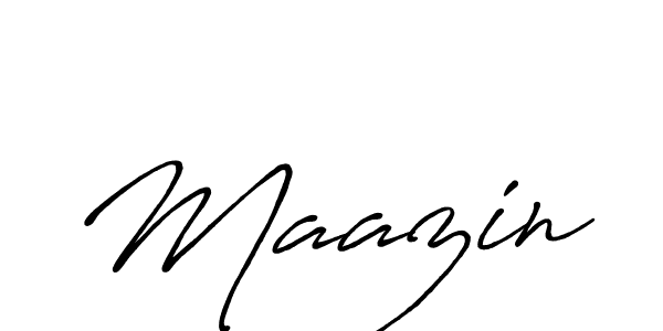 It looks lik you need a new signature style for name Maazin. Design unique handwritten (Antro_Vectra_Bolder) signature with our free signature maker in just a few clicks. Maazin signature style 7 images and pictures png