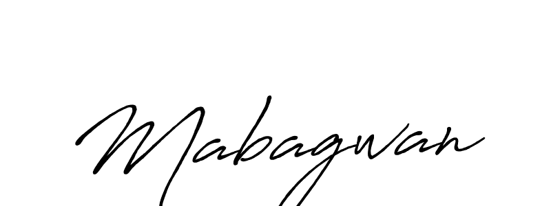 The best way (Antro_Vectra_Bolder) to make a short signature is to pick only two or three words in your name. The name Mabagwan include a total of six letters. For converting this name. Mabagwan signature style 7 images and pictures png