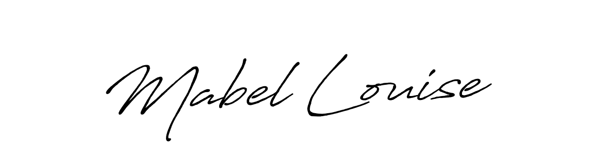 Once you've used our free online signature maker to create your best signature Antro_Vectra_Bolder style, it's time to enjoy all of the benefits that Mabel Louise name signing documents. Mabel Louise signature style 7 images and pictures png