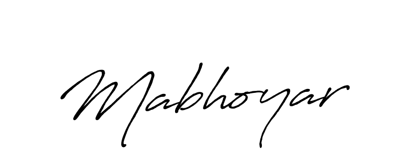 Similarly Antro_Vectra_Bolder is the best handwritten signature design. Signature creator online .You can use it as an online autograph creator for name Mabhoyar. Mabhoyar signature style 7 images and pictures png