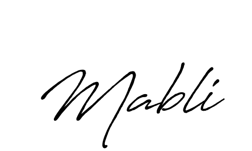 You should practise on your own different ways (Antro_Vectra_Bolder) to write your name (Mabli) in signature. don't let someone else do it for you. Mabli signature style 7 images and pictures png
