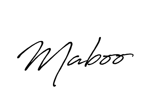 Best and Professional Signature Style for Maboo. Antro_Vectra_Bolder Best Signature Style Collection. Maboo signature style 7 images and pictures png