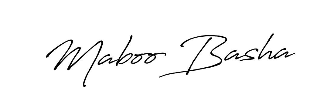 Make a beautiful signature design for name Maboo Basha. Use this online signature maker to create a handwritten signature for free. Maboo Basha signature style 7 images and pictures png