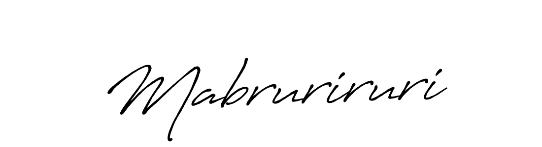 Antro_Vectra_Bolder is a professional signature style that is perfect for those who want to add a touch of class to their signature. It is also a great choice for those who want to make their signature more unique. Get Mabruriruri name to fancy signature for free. Mabruriruri signature style 7 images and pictures png