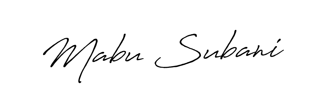 Best and Professional Signature Style for Mabu Subani. Antro_Vectra_Bolder Best Signature Style Collection. Mabu Subani signature style 7 images and pictures png
