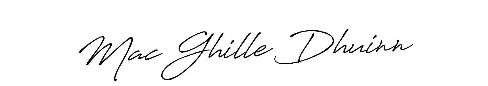 Once you've used our free online signature maker to create your best signature Antro_Vectra_Bolder style, it's time to enjoy all of the benefits that Mac Ghille Dhuinn name signing documents. Mac Ghille Dhuinn signature style 7 images and pictures png