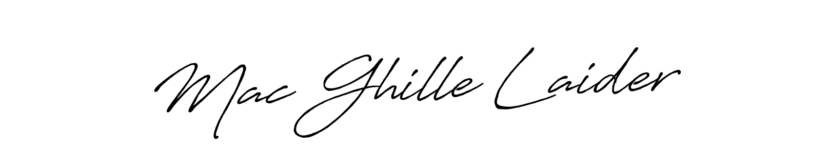 Check out images of Autograph of Mac Ghille Laider name. Actor Mac Ghille Laider Signature Style. Antro_Vectra_Bolder is a professional sign style online. Mac Ghille Laider signature style 7 images and pictures png