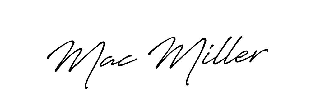 Create a beautiful signature design for name Mac Miller. With this signature (Antro_Vectra_Bolder) fonts, you can make a handwritten signature for free. Mac Miller signature style 7 images and pictures png