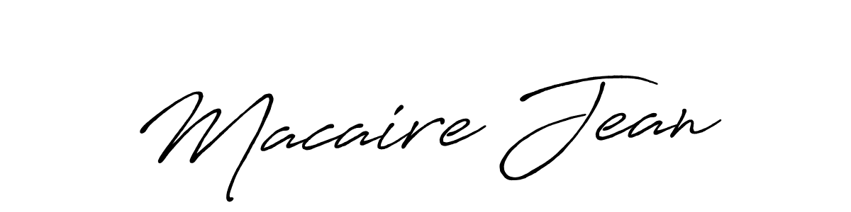 Once you've used our free online signature maker to create your best signature Antro_Vectra_Bolder style, it's time to enjoy all of the benefits that Macaire Jean name signing documents. Macaire Jean signature style 7 images and pictures png