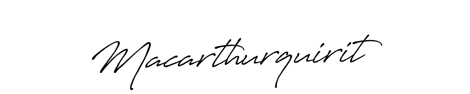 Similarly Antro_Vectra_Bolder is the best handwritten signature design. Signature creator online .You can use it as an online autograph creator for name Macarthurquirit. Macarthurquirit signature style 7 images and pictures png