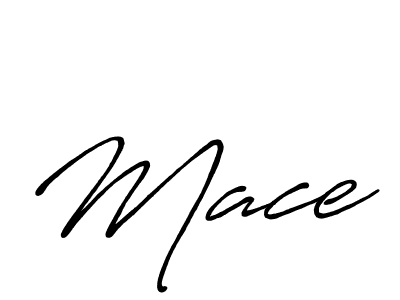 if you are searching for the best signature style for your name Mace. so please give up your signature search. here we have designed multiple signature styles  using Antro_Vectra_Bolder. Mace signature style 7 images and pictures png