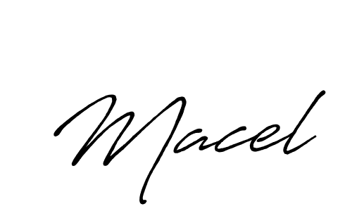 How to make Macel signature? Antro_Vectra_Bolder is a professional autograph style. Create handwritten signature for Macel name. Macel signature style 7 images and pictures png