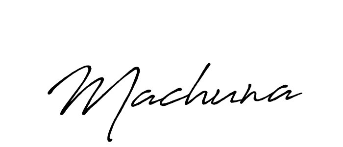 Here are the top 10 professional signature styles for the name Machuna. These are the best autograph styles you can use for your name. Machuna signature style 7 images and pictures png