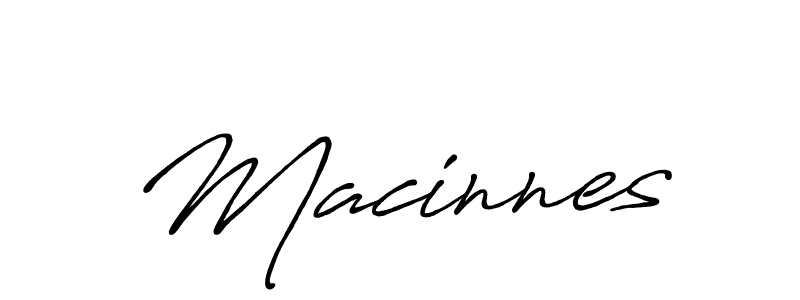 How to make Macinnes name signature. Use Antro_Vectra_Bolder style for creating short signs online. This is the latest handwritten sign. Macinnes signature style 7 images and pictures png