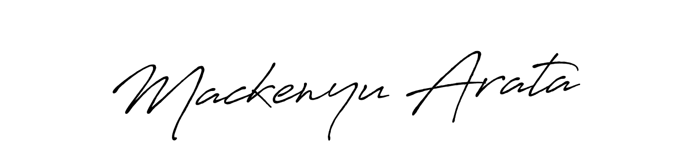 Also we have Mackenyu Arata name is the best signature style. Create professional handwritten signature collection using Antro_Vectra_Bolder autograph style. Mackenyu Arata signature style 7 images and pictures png