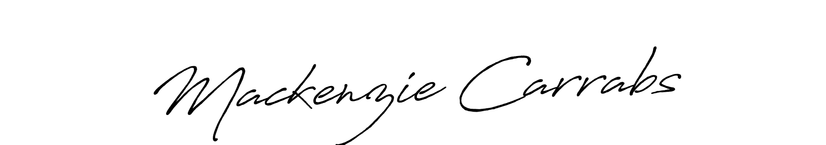 Also You can easily find your signature by using the search form. We will create Mackenzie Carrabs name handwritten signature images for you free of cost using Antro_Vectra_Bolder sign style. Mackenzie Carrabs signature style 7 images and pictures png