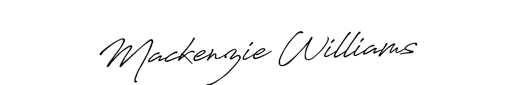 Also we have Mackenzie Williams name is the best signature style. Create professional handwritten signature collection using Antro_Vectra_Bolder autograph style. Mackenzie Williams signature style 7 images and pictures png