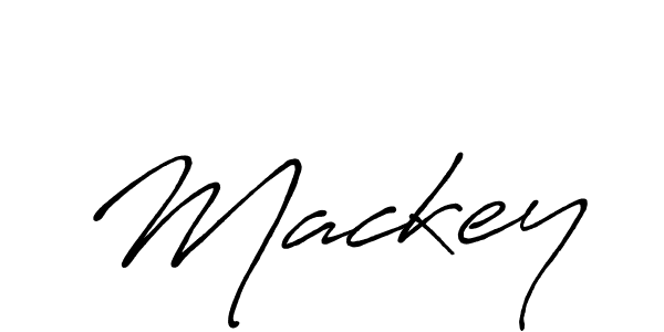 Make a beautiful signature design for name Mackey. With this signature (Antro_Vectra_Bolder) style, you can create a handwritten signature for free. Mackey signature style 7 images and pictures png