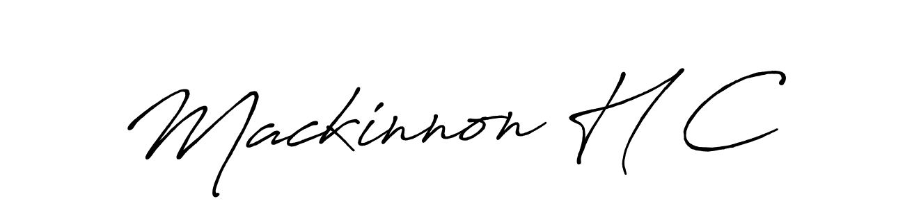 Similarly Antro_Vectra_Bolder is the best handwritten signature design. Signature creator online .You can use it as an online autograph creator for name Mackinnon H C. Mackinnon H C signature style 7 images and pictures png