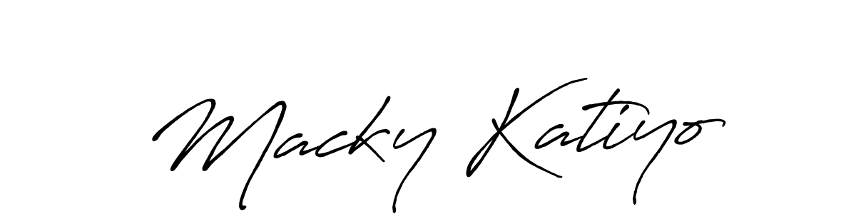 You can use this online signature creator to create a handwritten signature for the name Macky Katiyo. This is the best online autograph maker. Macky Katiyo signature style 7 images and pictures png