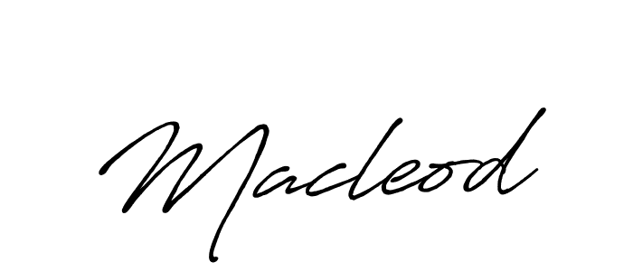 Also we have Macleod name is the best signature style. Create professional handwritten signature collection using Antro_Vectra_Bolder autograph style. Macleod signature style 7 images and pictures png