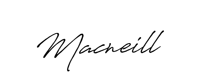 It looks lik you need a new signature style for name Macneill. Design unique handwritten (Antro_Vectra_Bolder) signature with our free signature maker in just a few clicks. Macneill signature style 7 images and pictures png