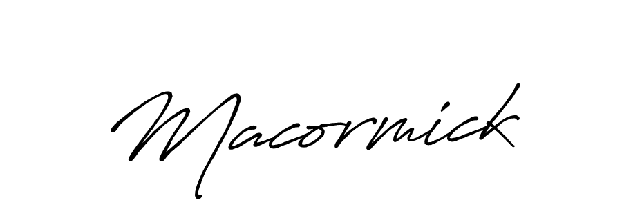 How to make Macormick signature? Antro_Vectra_Bolder is a professional autograph style. Create handwritten signature for Macormick name. Macormick signature style 7 images and pictures png