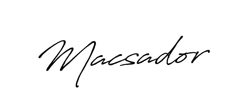 Here are the top 10 professional signature styles for the name Macsador. These are the best autograph styles you can use for your name. Macsador signature style 7 images and pictures png