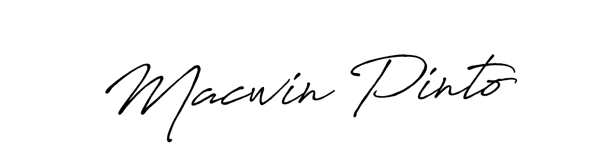 It looks lik you need a new signature style for name Macwin Pinto. Design unique handwritten (Antro_Vectra_Bolder) signature with our free signature maker in just a few clicks. Macwin Pinto signature style 7 images and pictures png