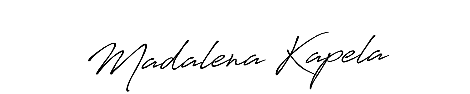 See photos of Madalena Kapela official signature by Spectra . Check more albums & portfolios. Read reviews & check more about Antro_Vectra_Bolder font. Madalena Kapela signature style 7 images and pictures png