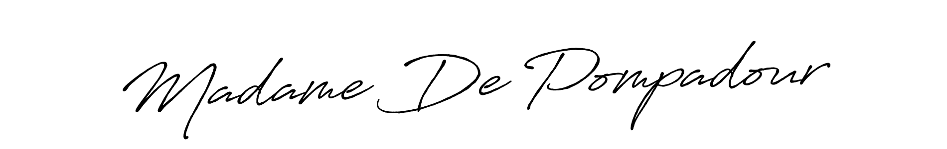 Make a beautiful signature design for name Madame De Pompadour. Use this online signature maker to create a handwritten signature for free. Madame De Pompadour signature style 7 images and pictures png