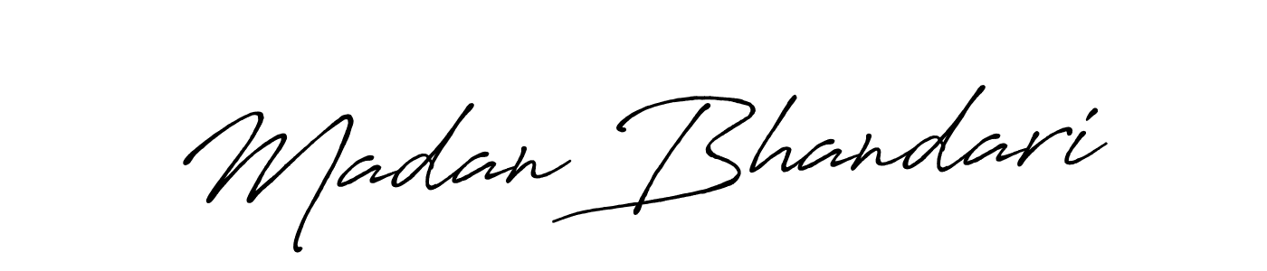 Also You can easily find your signature by using the search form. We will create Madan Bhandari name handwritten signature images for you free of cost using Antro_Vectra_Bolder sign style. Madan Bhandari signature style 7 images and pictures png