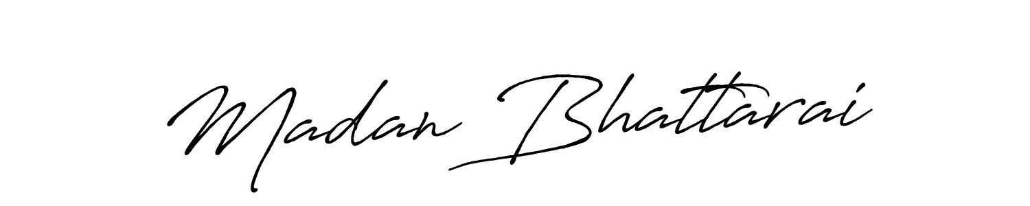 You should practise on your own different ways (Antro_Vectra_Bolder) to write your name (Madan Bhattarai) in signature. don't let someone else do it for you. Madan Bhattarai signature style 7 images and pictures png