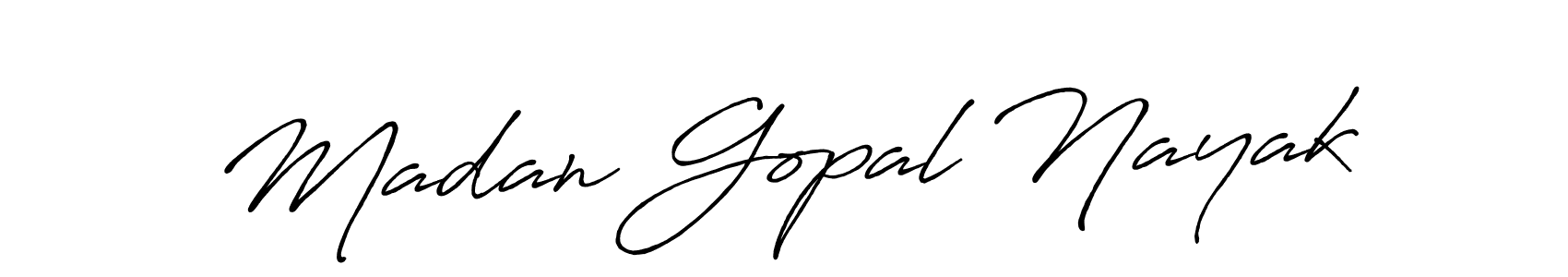 Also You can easily find your signature by using the search form. We will create Madan Gopal Nayak name handwritten signature images for you free of cost using Antro_Vectra_Bolder sign style. Madan Gopal Nayak signature style 7 images and pictures png