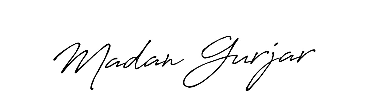 This is the best signature style for the Madan Gurjar name. Also you like these signature font (Antro_Vectra_Bolder). Mix name signature. Madan Gurjar signature style 7 images and pictures png