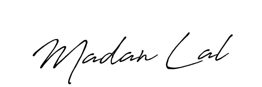 It looks lik you need a new signature style for name Madan Lal. Design unique handwritten (Antro_Vectra_Bolder) signature with our free signature maker in just a few clicks. Madan Lal signature style 7 images and pictures png