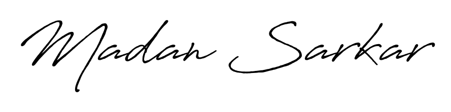 Also we have Madan Sarkar name is the best signature style. Create professional handwritten signature collection using Antro_Vectra_Bolder autograph style. Madan Sarkar signature style 7 images and pictures png