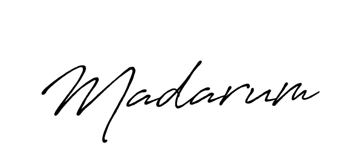 Make a beautiful signature design for name Madarum. With this signature (Antro_Vectra_Bolder) style, you can create a handwritten signature for free. Madarum signature style 7 images and pictures png
