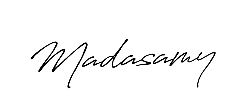 How to make Madasamy signature? Antro_Vectra_Bolder is a professional autograph style. Create handwritten signature for Madasamy name. Madasamy signature style 7 images and pictures png