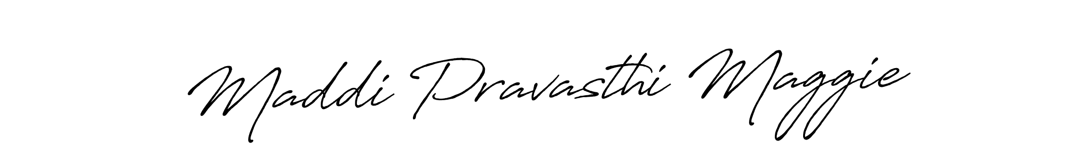 The best way (Antro_Vectra_Bolder) to make a short signature is to pick only two or three words in your name. The name Maddi Pravasthi Maggie include a total of six letters. For converting this name. Maddi Pravasthi Maggie signature style 7 images and pictures png