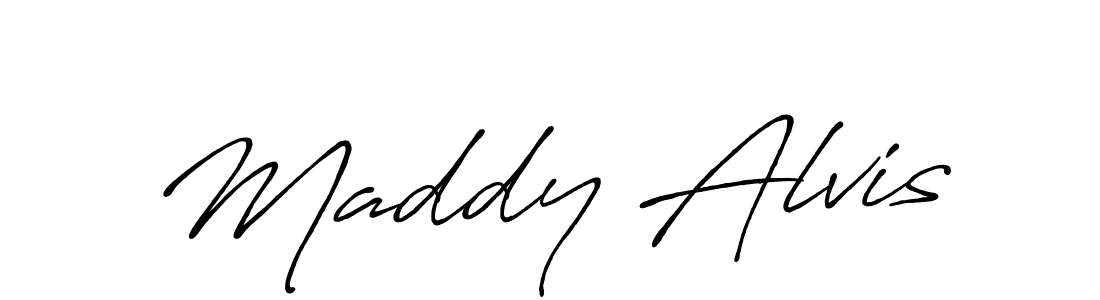 It looks lik you need a new signature style for name Maddy Alvis. Design unique handwritten (Antro_Vectra_Bolder) signature with our free signature maker in just a few clicks. Maddy Alvis signature style 7 images and pictures png