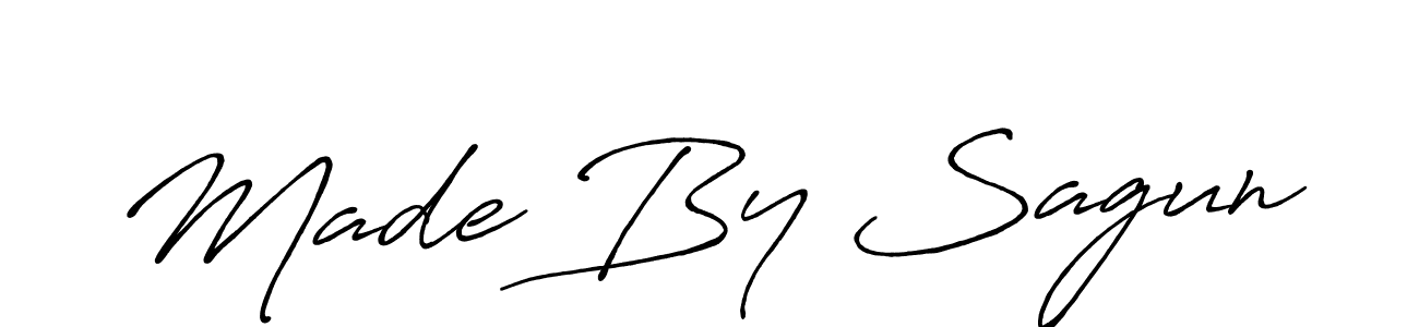 Check out images of Autograph of Made By Sagun name. Actor Made By Sagun Signature Style. Antro_Vectra_Bolder is a professional sign style online. Made By Sagun signature style 7 images and pictures png