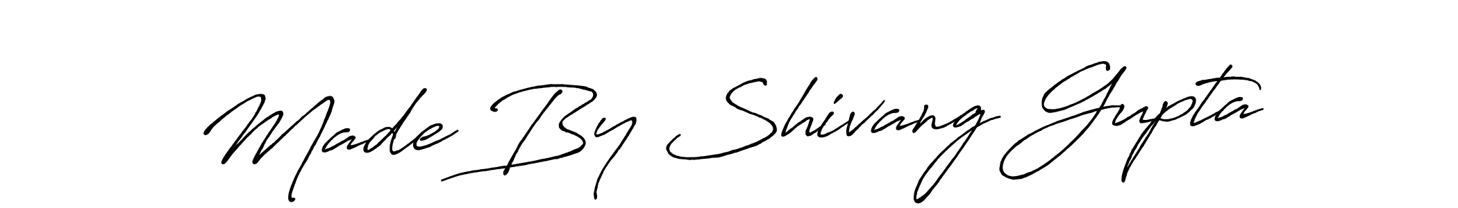 This is the best signature style for the Made By Shivang Gupta name. Also you like these signature font (Antro_Vectra_Bolder). Mix name signature. Made By Shivang Gupta signature style 7 images and pictures png