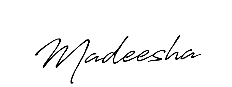 Make a beautiful signature design for name Madeesha. Use this online signature maker to create a handwritten signature for free. Madeesha signature style 7 images and pictures png