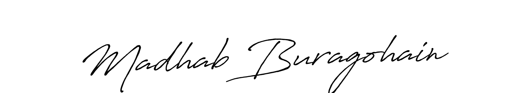 How to Draw Madhab Buragohain signature style? Antro_Vectra_Bolder is a latest design signature styles for name Madhab Buragohain. Madhab Buragohain signature style 7 images and pictures png